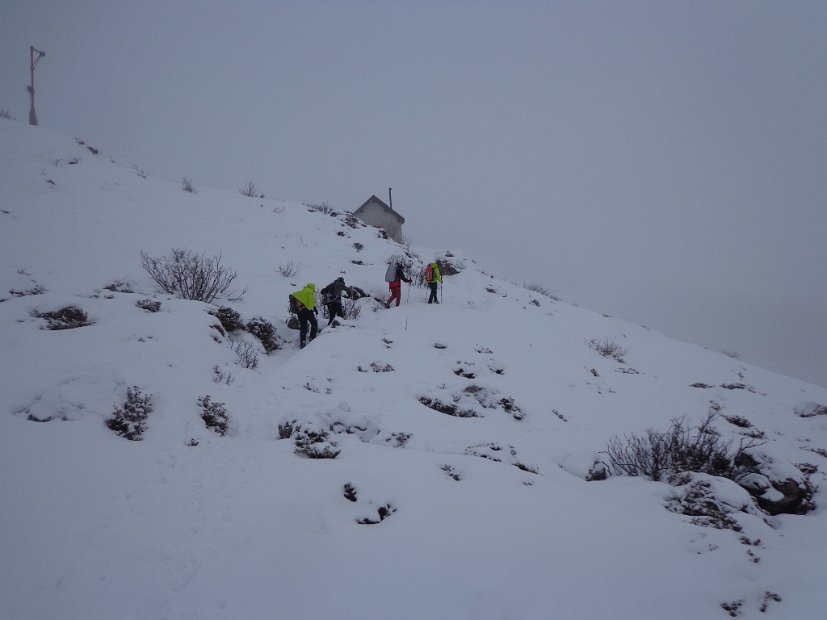 3 in vista delle baracche della miniera